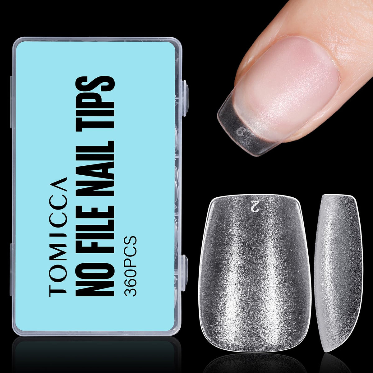 TOMICCA front packaging showing 360 coffin tips and benefits