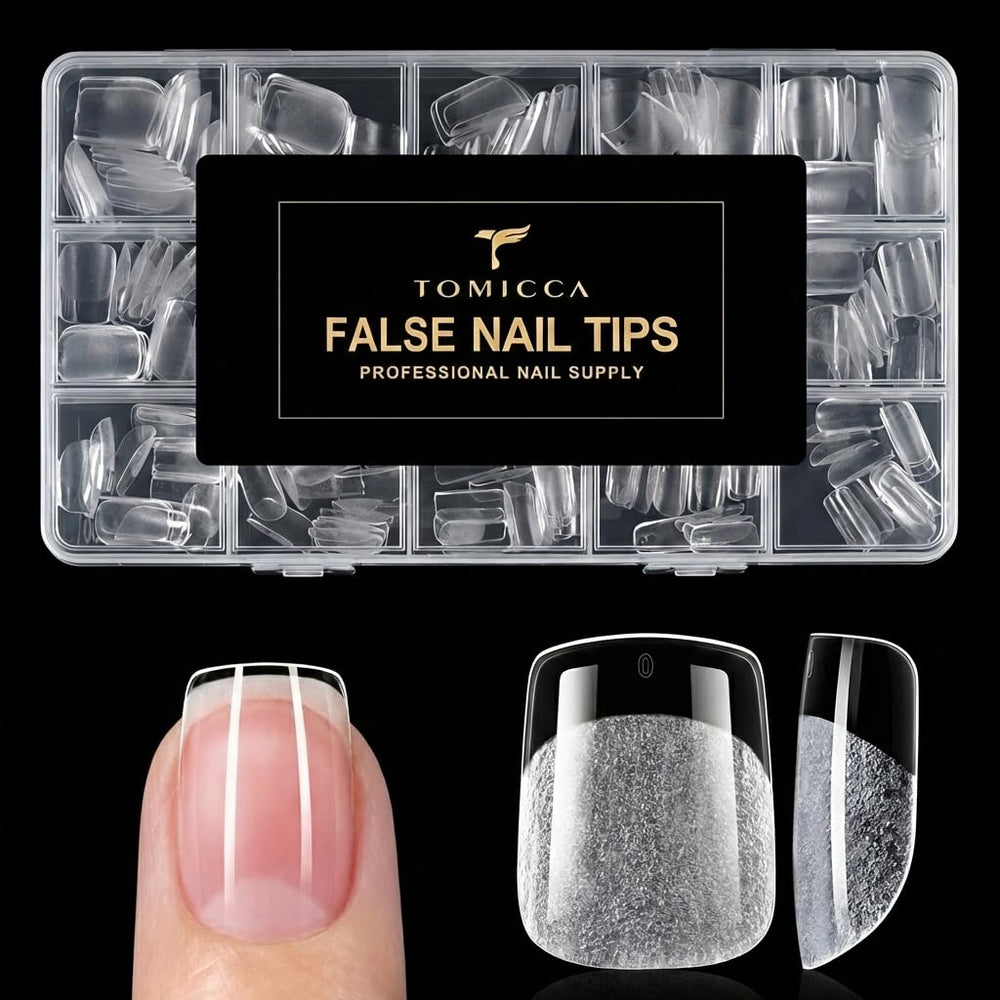 TOMICCA front packaging showing 240-piece kit and sizes, clear organization benefit