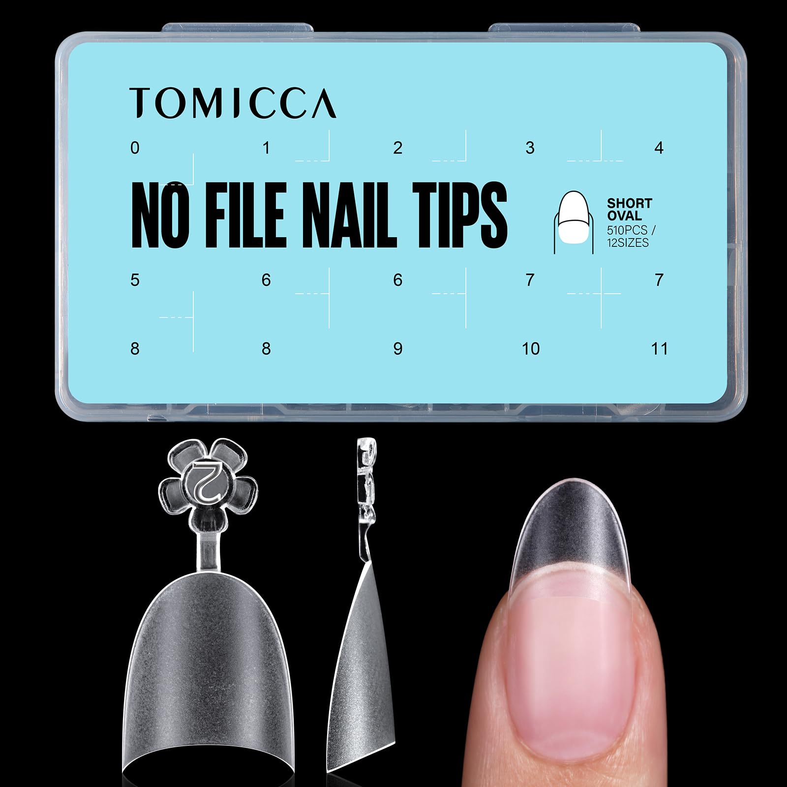 TOMICCA front packaging showing full 510-piece set and benefits