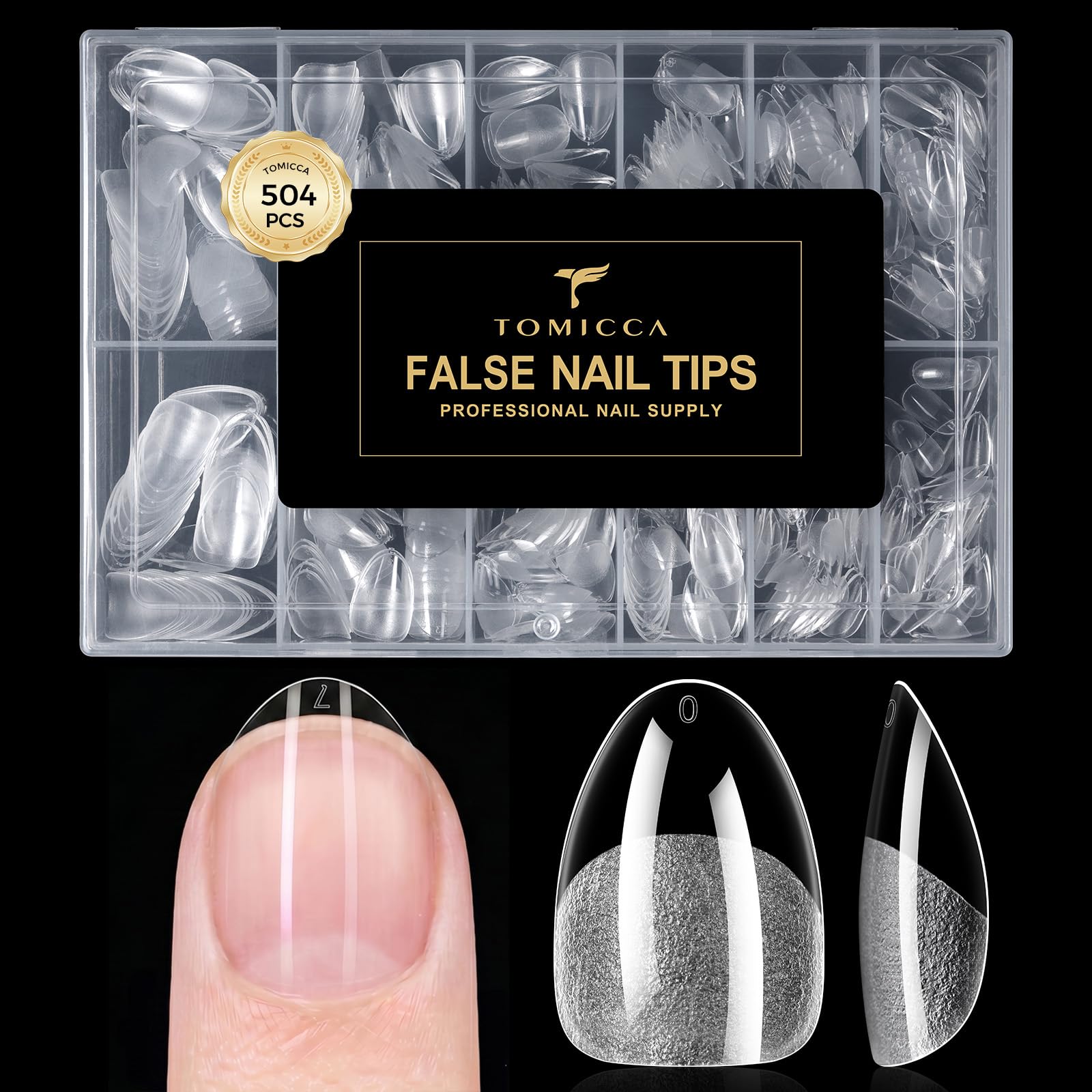 TOMICCA front packaging showing full 504pcs set and benefits