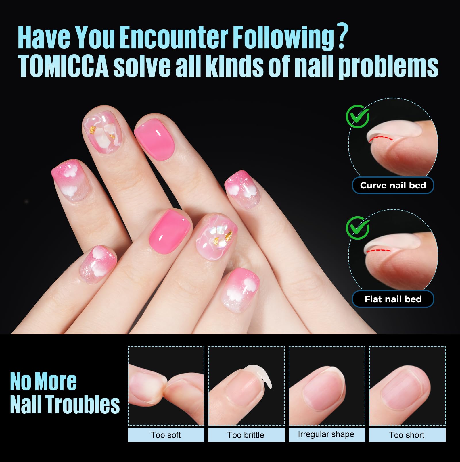 TOMICCA half-matte surface close-up showing reduced buffing and better adhesion