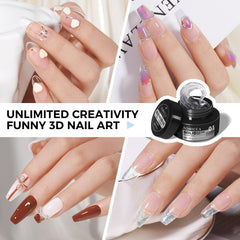 TOMICCA salon setting with finished nails showcasing long-lasting finish