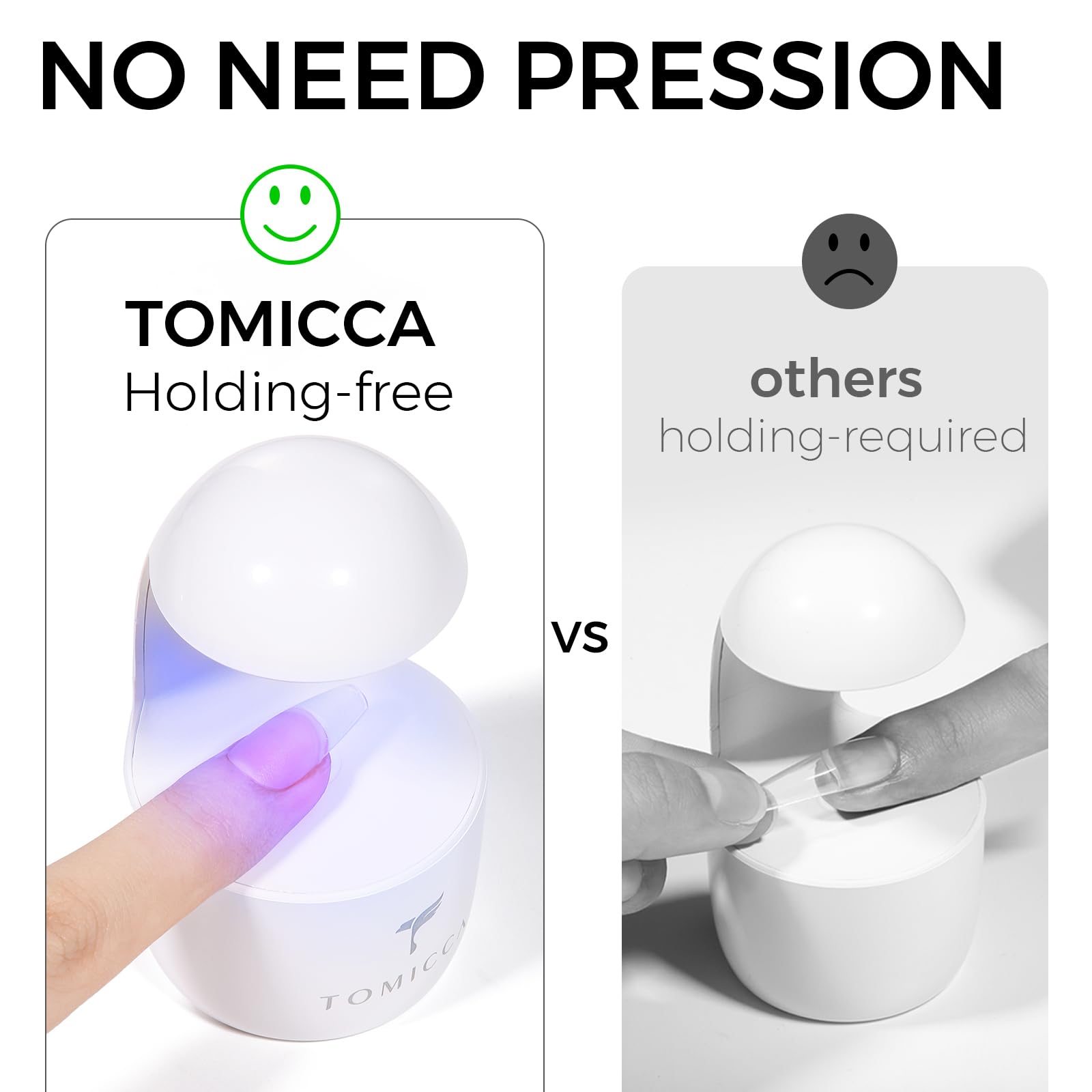 TOMICCA used in a styled manicure setting for professional-looking results