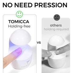 TOMICCA used in a styled manicure setting for professional-looking results