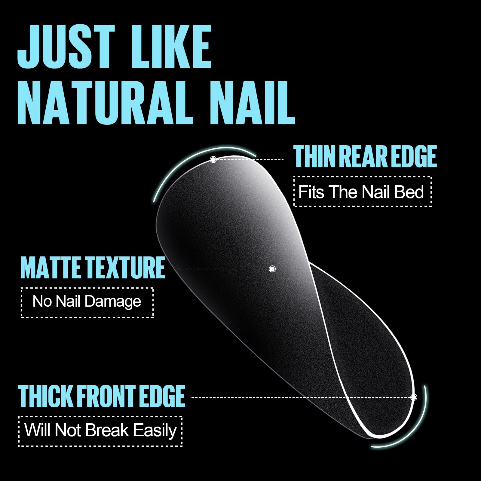 TOMICCA double-sided matte texture detail improving adhesion