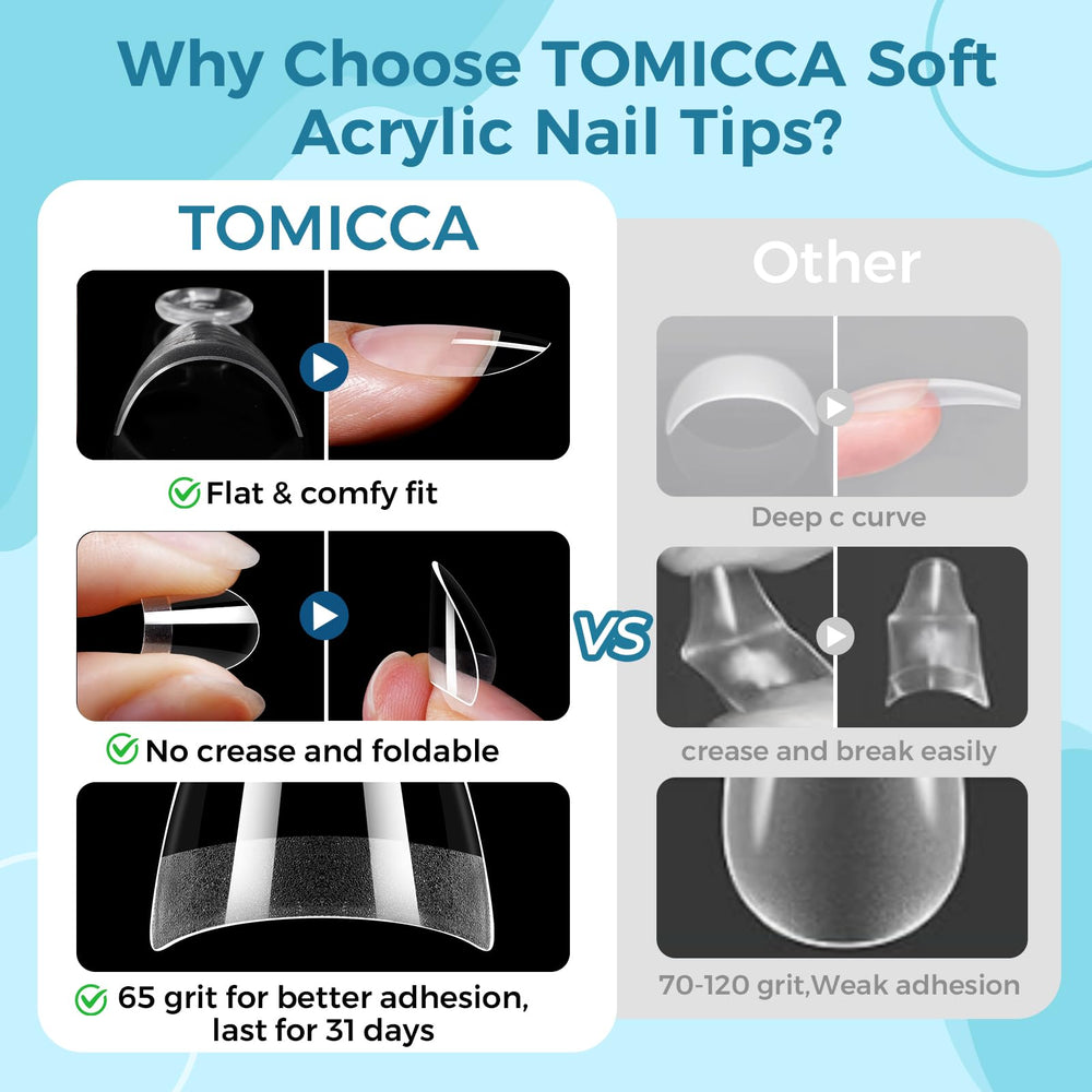 TOMICCA side view highlighting subtle C-curve for natural fit