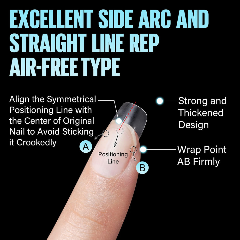 TOMICCA numbered tips and size chart for quick, accurate selection
