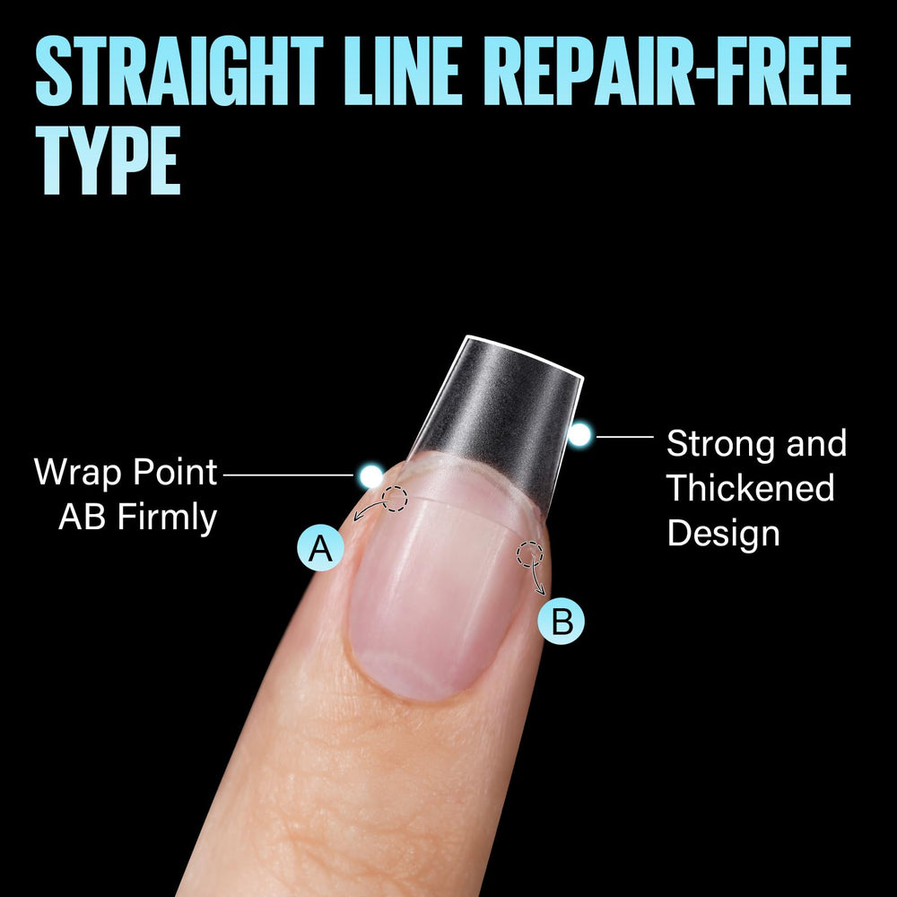 TOMICCA numbered tips and size chart for fast size matching
