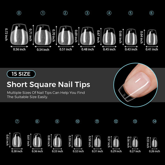 TOMICCA numbered trays with 15 sizes for fast, accurate nail matching