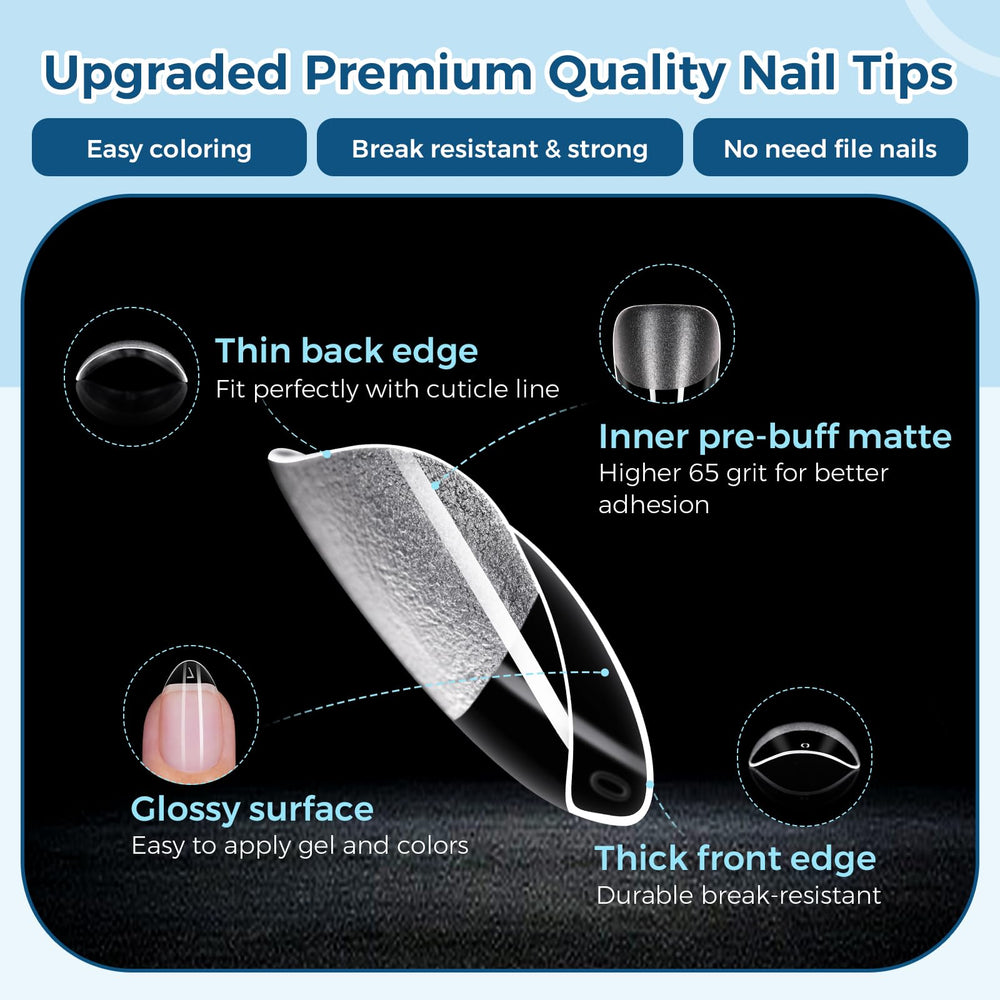 TOMICCA visible size markings on tips for fast, accurate selection