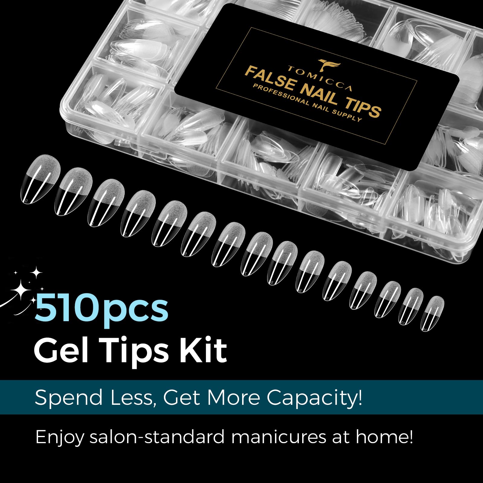 TOMICCA kit laid out with tools and tips for efficient salon or at-home setup and workflow