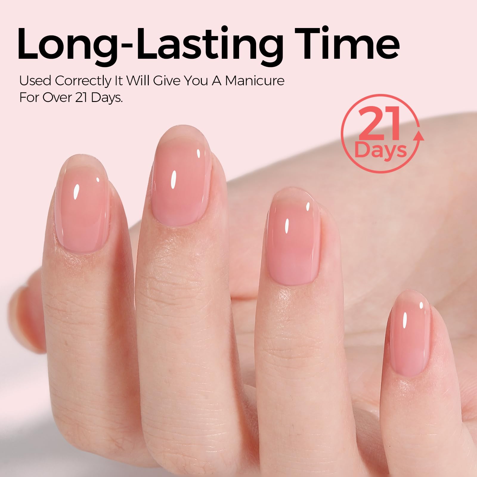 TOMICCA gel texture pool showing jelly translucence for blendable layering