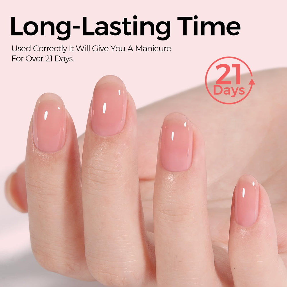 TOMICCA gel texture pool showing jelly translucence for blendable layering