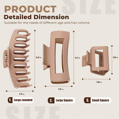 Tonater large claw detail highlighting matte finish and strong spring for secure hold