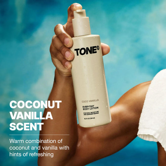 TONE Exclusive pump detail enabling mess-free controlled dispensing benefit