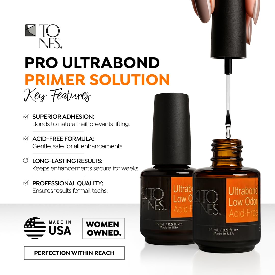 TONES Ultrabond brush applying thin tacky coat close-up for stronger adhesion