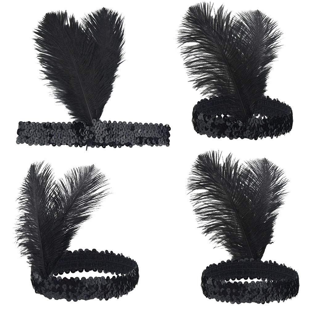 Tongcloud headband worn by model showing placement benefit: authentic Gatsby styling