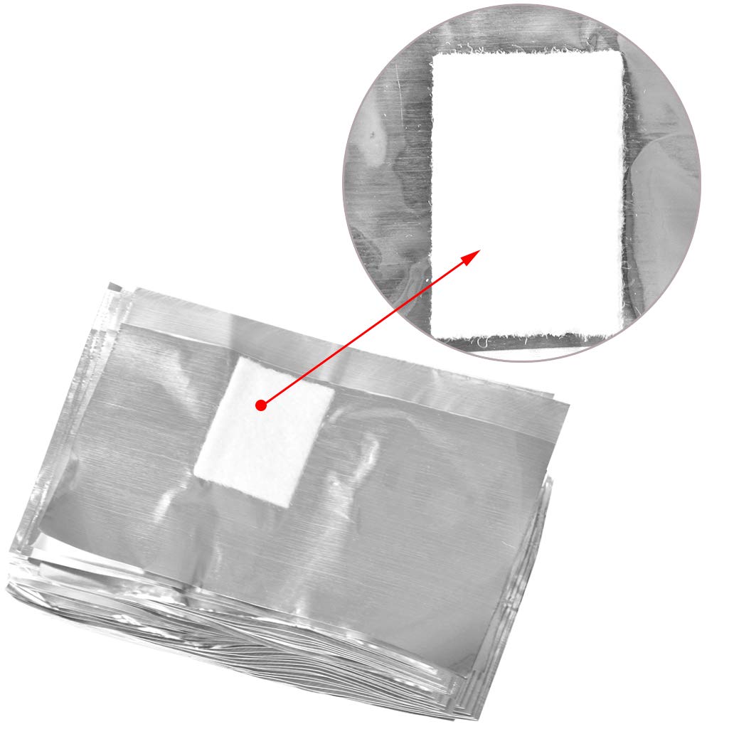 Tongcloud used wrap with removed polish showing effective cleanup