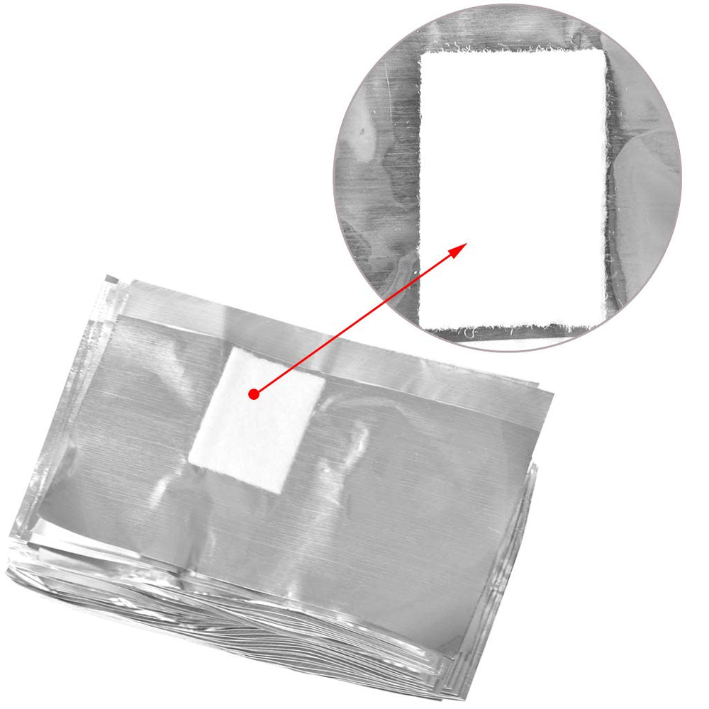 Tongcloud used wrap with removed polish showing effective cleanup