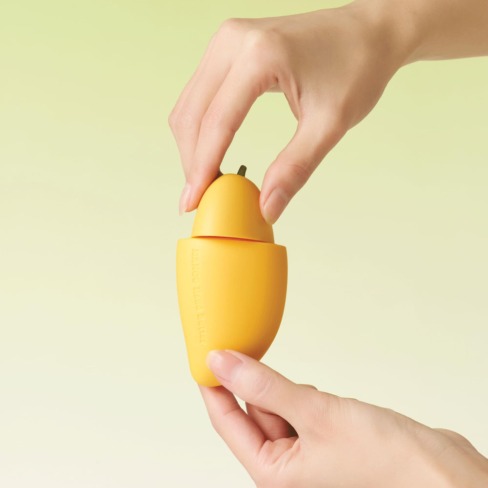 TONYMOLY close-up texture of mango hand butter highlighting smooth absorbent finish