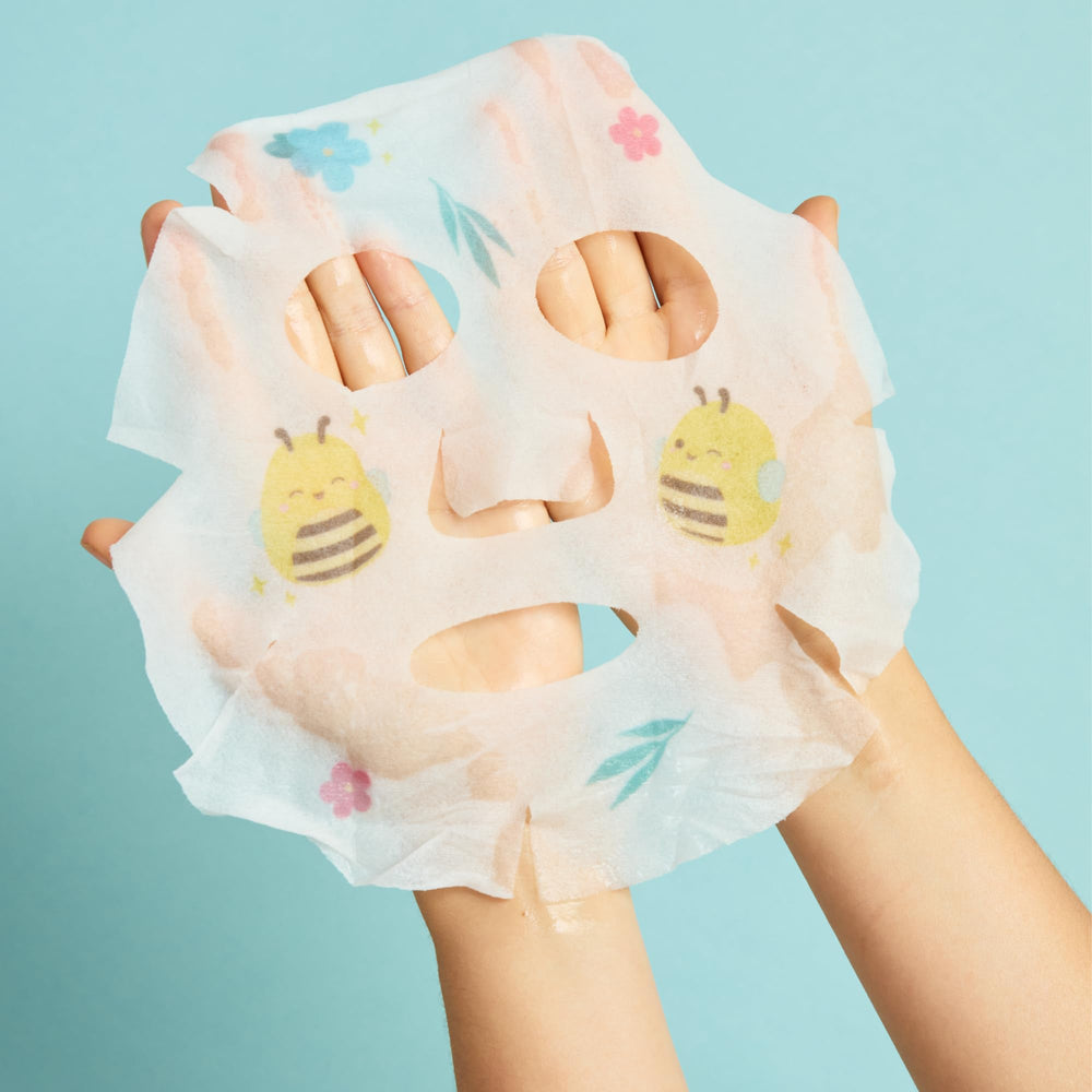 TONYMOLY hydrating mask serum texture shown for intense moisture replenishment