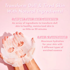 TONYMOLY white chocolate peppermint foot mask applied to feet to show nourishing care