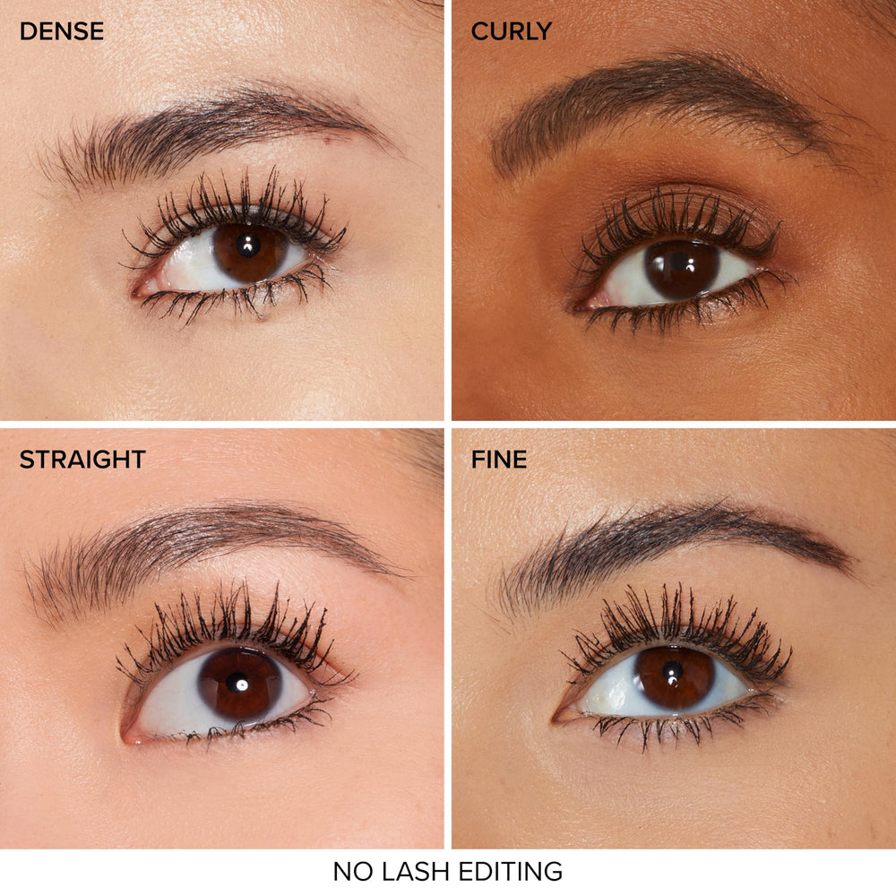 Too Faced before and after lash comparison showing visible transformation benefit