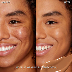 Too Faced applicator wand close-up showing doe-foot and precise application benefit