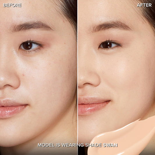 Too Faced applicator wand closeup highlighting precision and hygienic dispensing benefit