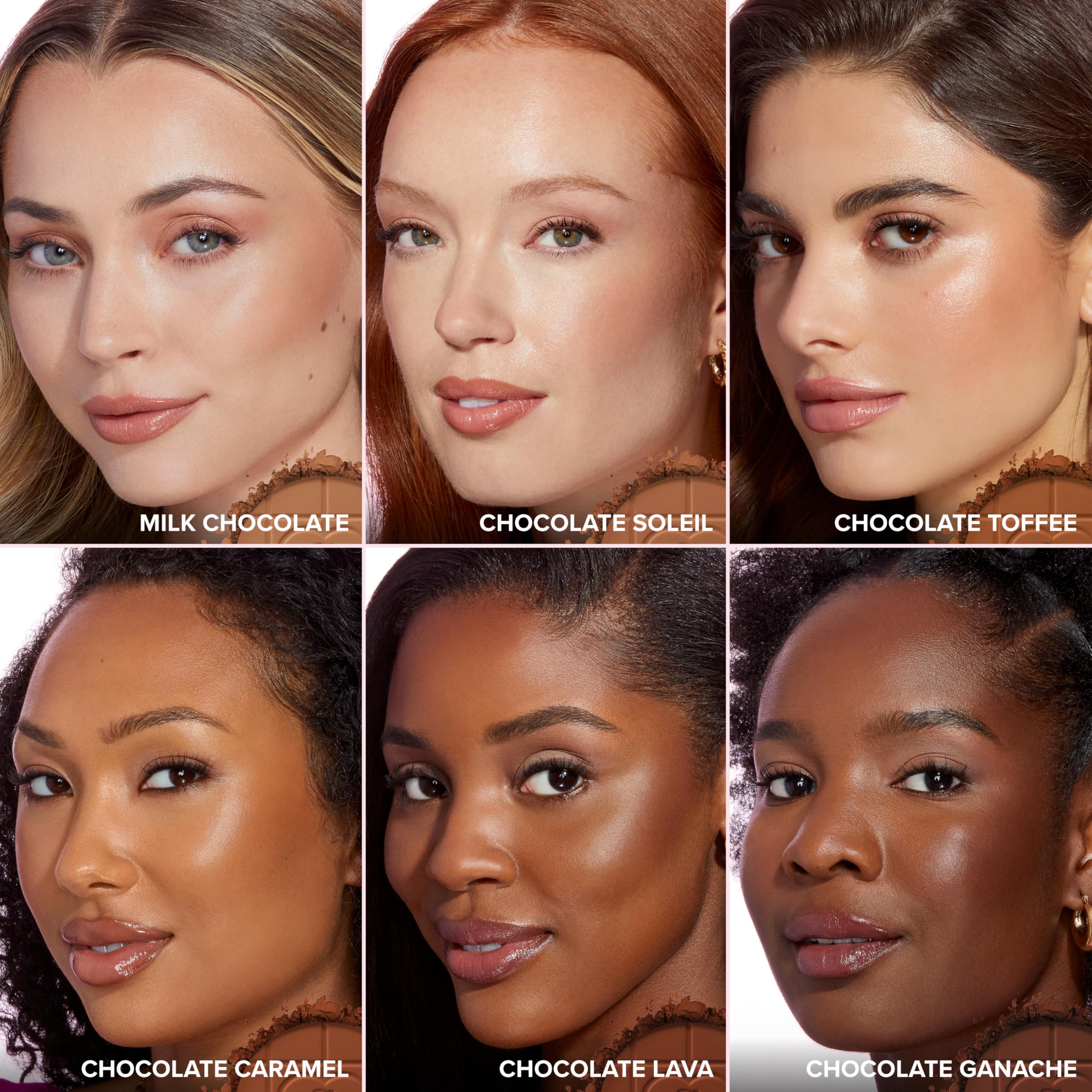 Too Faced size comparison beside makeup items showing travel-friendly 0.28 oz convenience