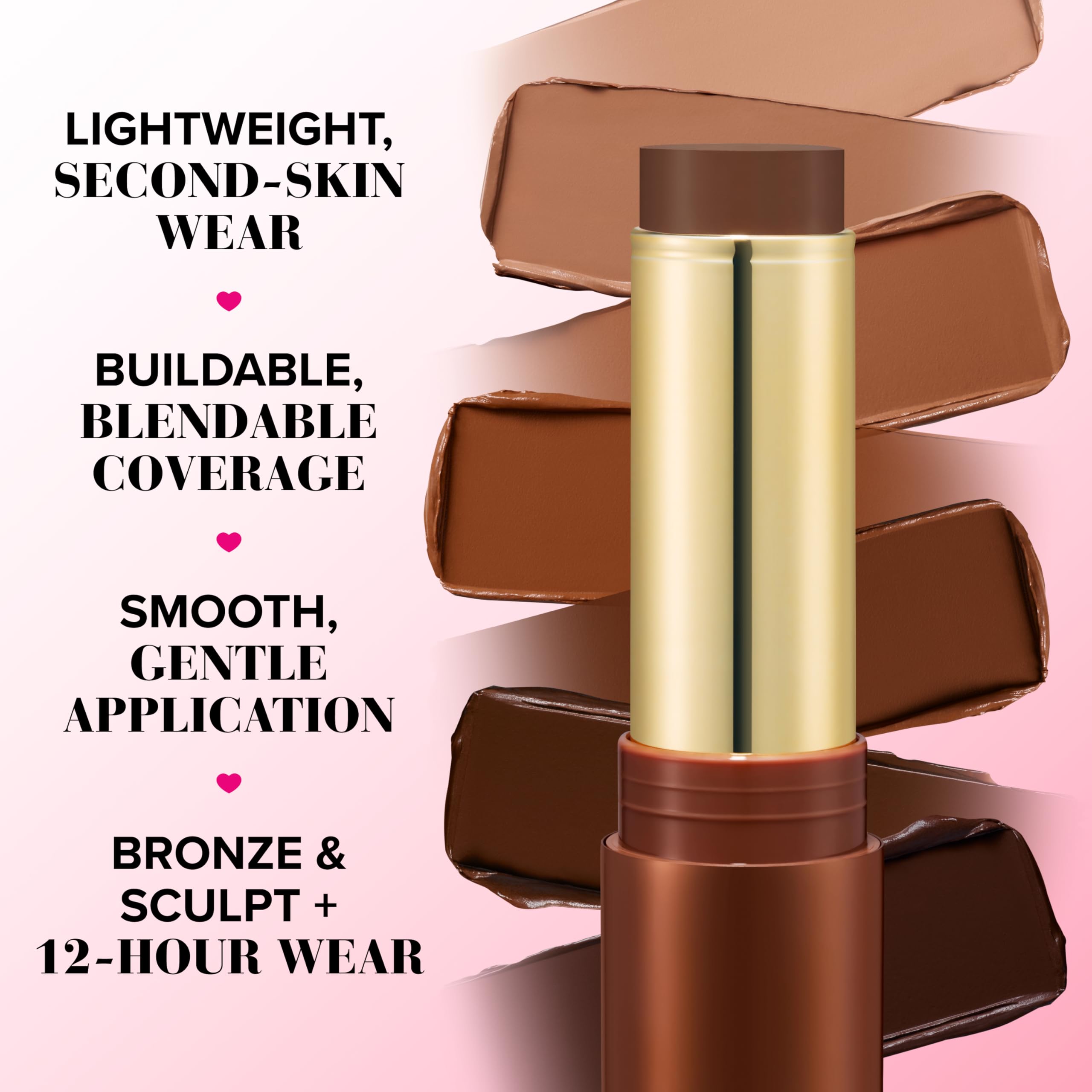 Too Faced open tip showing creamy texture for smooth blending benefit