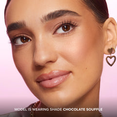 Too Faced label close-up showing ingredients and vegan claim for informed shoppers benefit