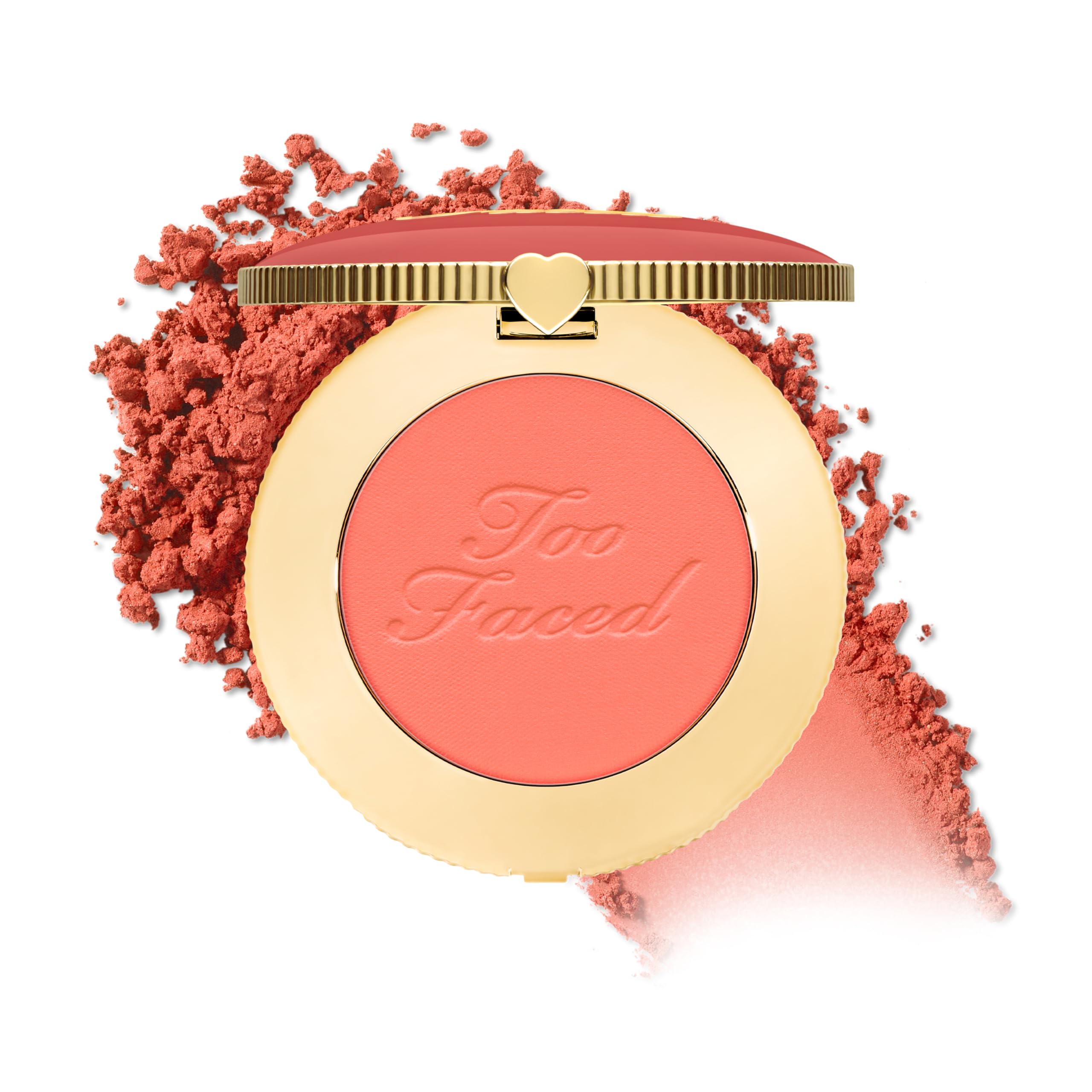 Too Faced compact front view showing sleek packaging and shade