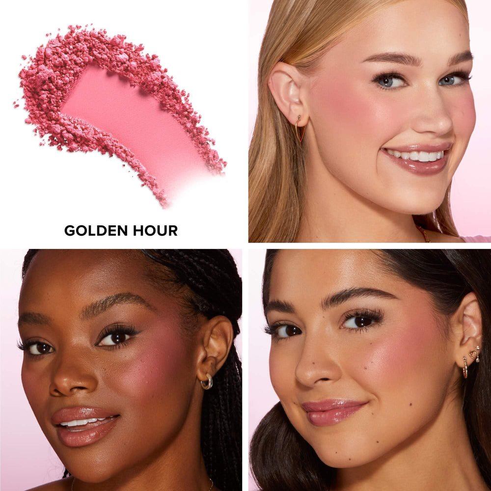 Too Faced close-up of powder texture highlighting smooth velvety finish
