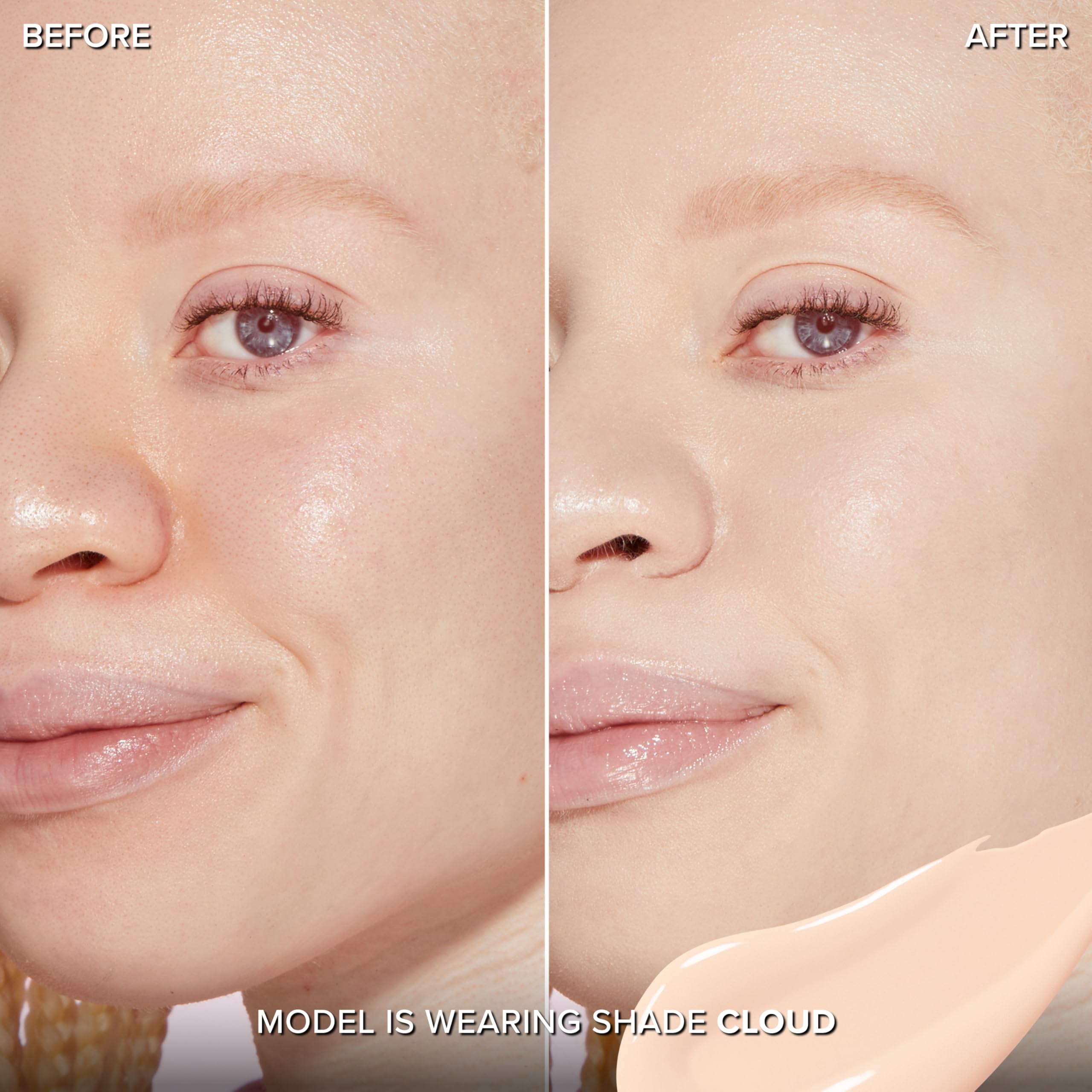 Too Faced concealer wand tip detail illustrating precise application benefit