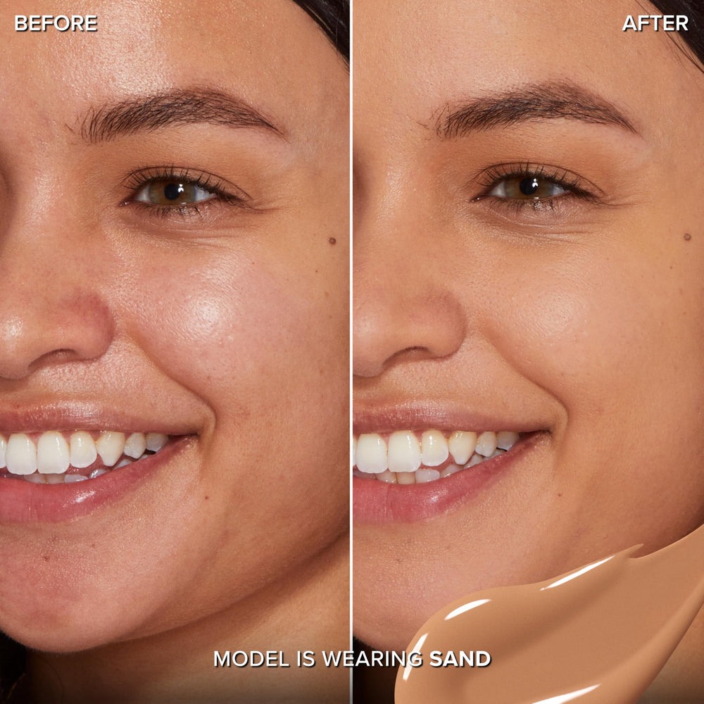 Too Faced concealer applicator close-up demonstrating precise, mess-free application