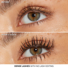 Too Faced product label detail highlighting Ribbon Wrap technology benefit