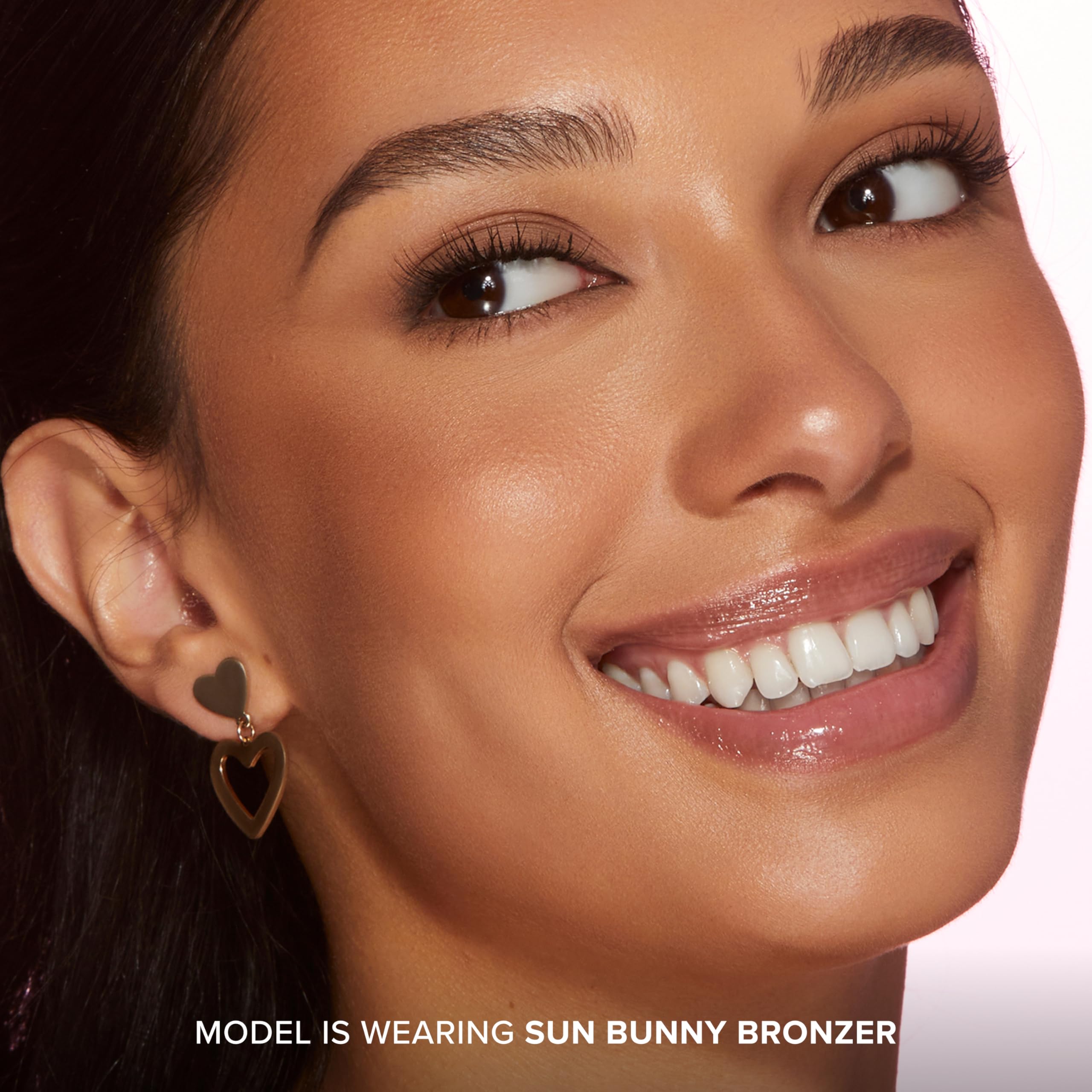 Too Faced Sun Bunny label and ingredient listing emphasizing paraben-free claim