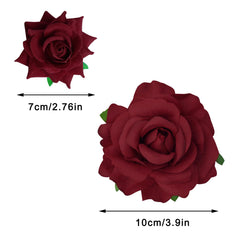 Topbuti close-up of layered fabric petals showing texture and natural look benefit