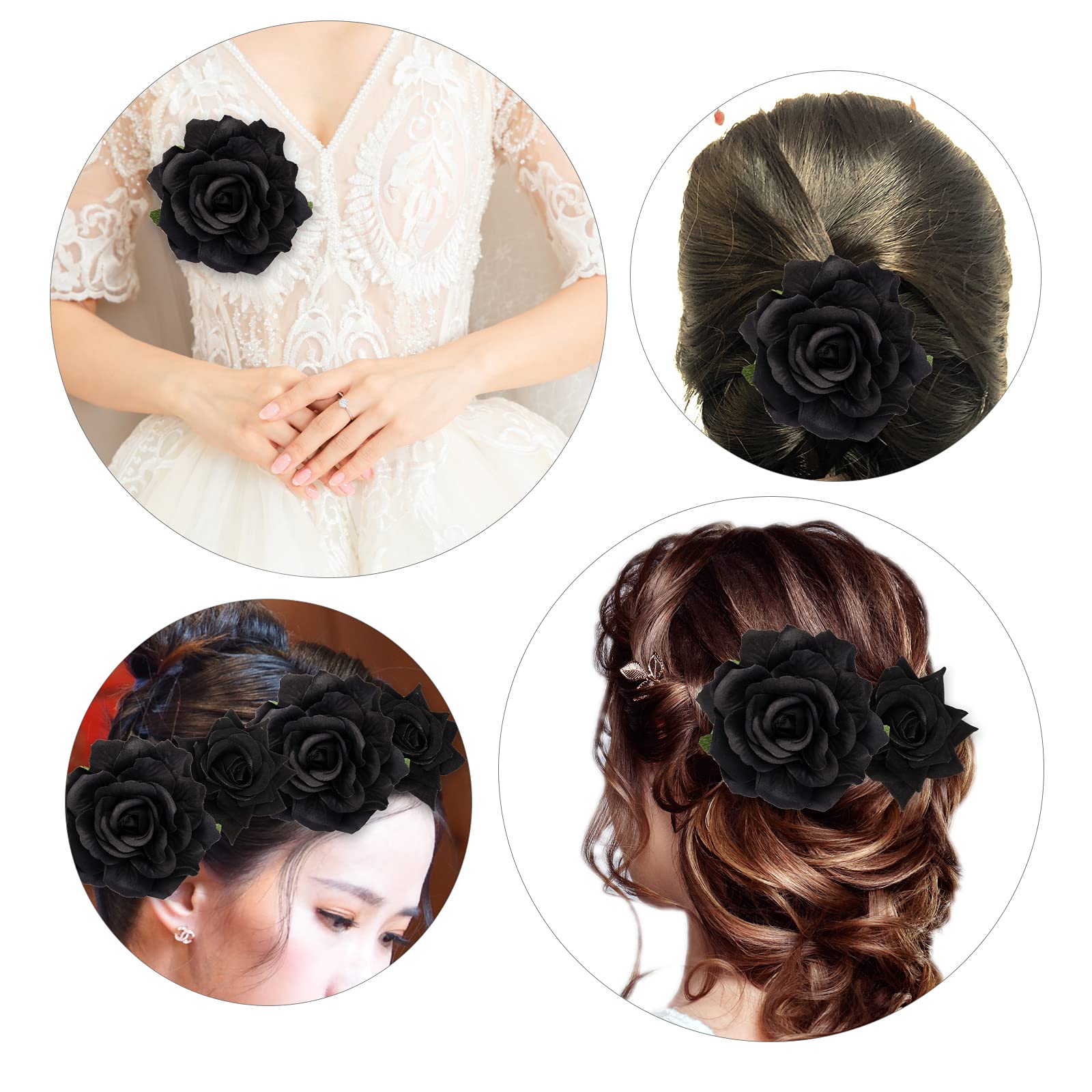 Topbuti hair style in use showing elegant accent benefit