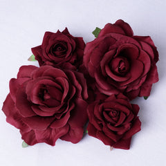 Topbuti small rose clipped in hair illustrating stylish hold and comfortable wear