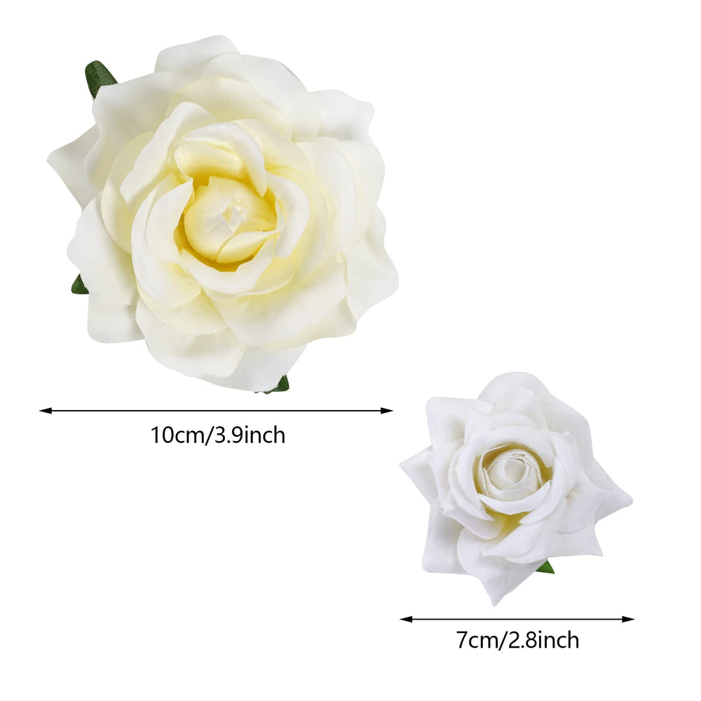Topbuti close-up of fabric petal layers highlighting texture and durability
