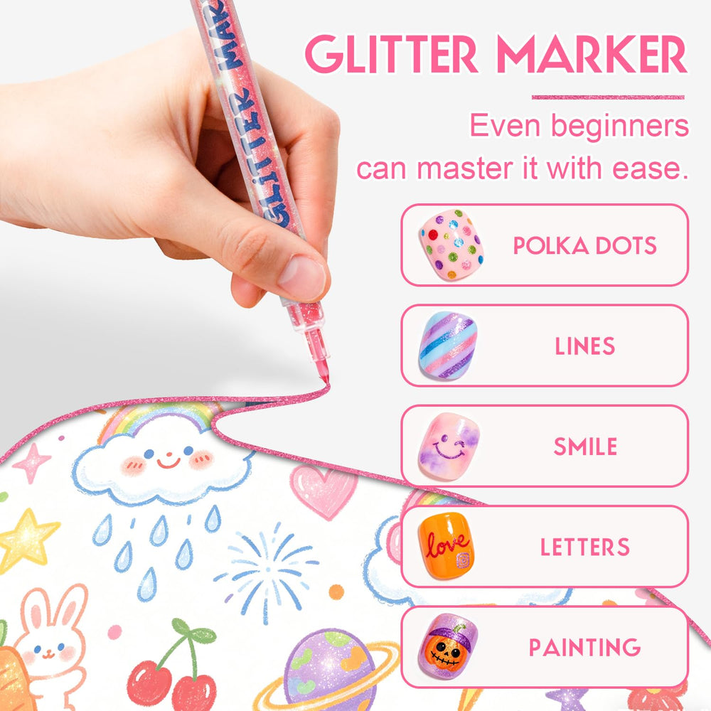 Topcent pen in hand applying a precise nail line for fast results