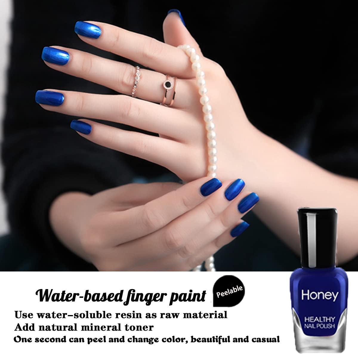 Tophany brush and cap detail highlighting smooth application benefit
