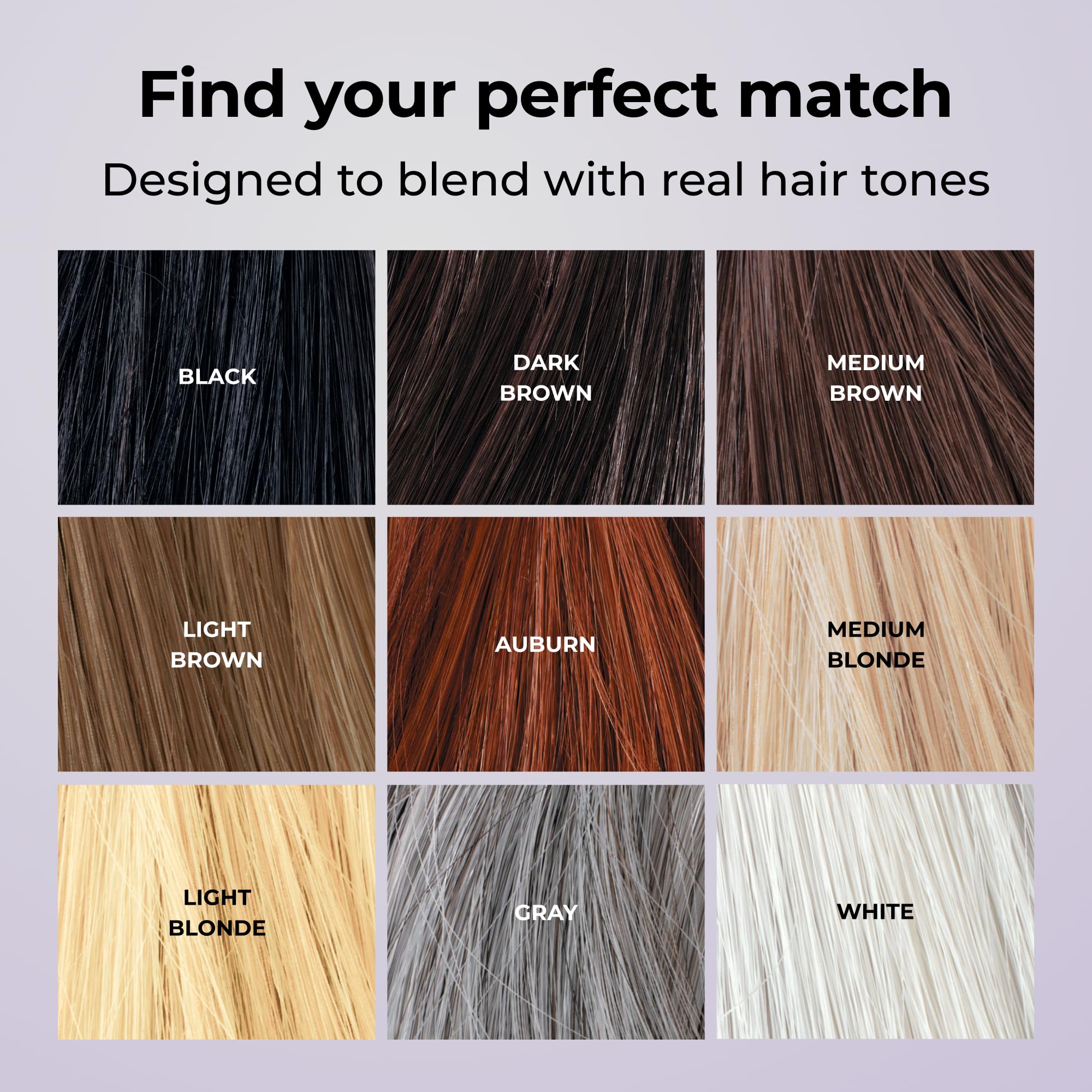 Toppik man applying black fibers for instant thicker appearance