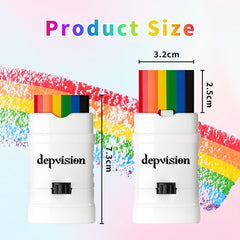 torbers Depvision open stick close-up showing smooth texture and easy application benefit
