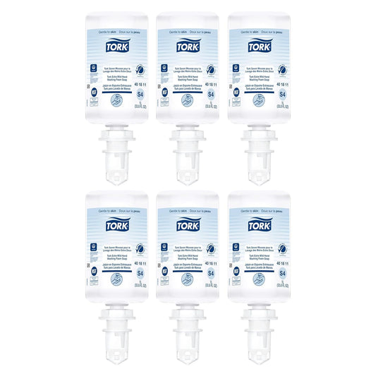 Tork front packaging showing product name and gentle soap benefits