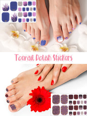 TOROKOM foot application demonstrating quick DIY pedicure convenience