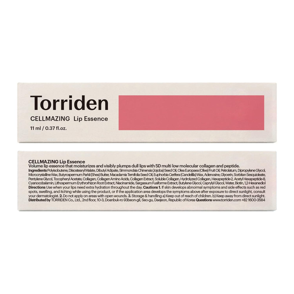Torriden recycled packaging detail showing sustainable materials and eco benefit