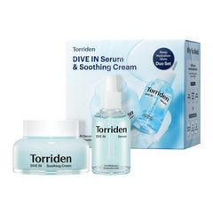 Torriden DIVE IN serum front bottle shows sleek hydrating packaging and clear benefits